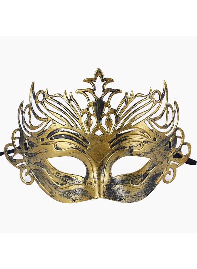 Happy D 4 Pieces of Masquerade Ball Masks, Venetian Carnival Vintage Masks with Straps, Suitable for Ladies and Gentlemen, Carnival Party Masks - Image 3